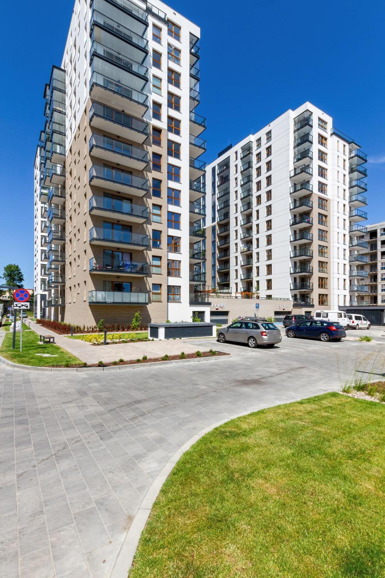 Apartament Z Widokiem Na Morze Obok Parku Millenium W Gdansku By Noclegi Renters Dış mekan fotoğraf