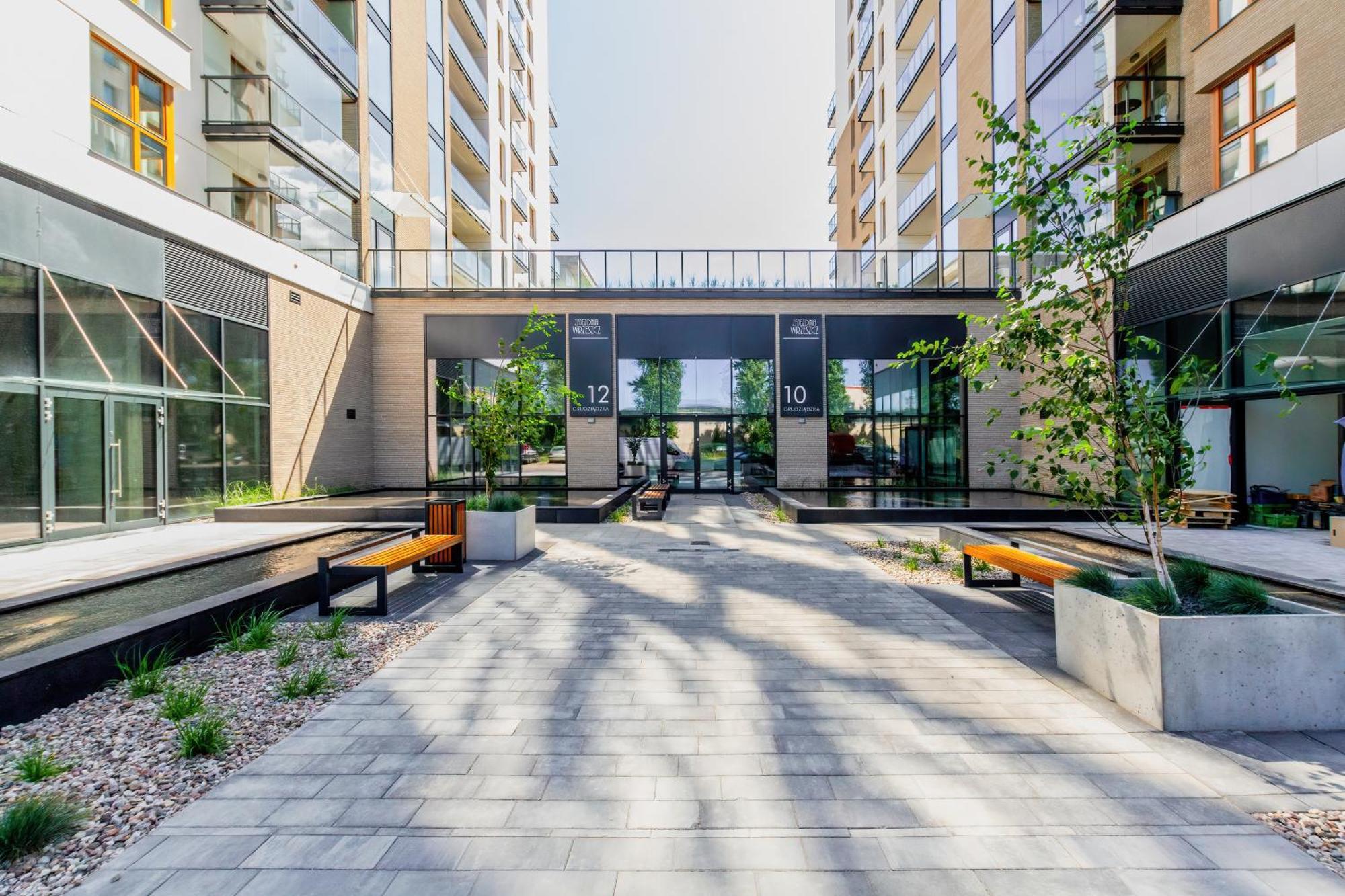 Apartament Z Widokiem Na Morze Obok Parku Millenium W Gdansku By Noclegi Renters Dış mekan fotoğraf