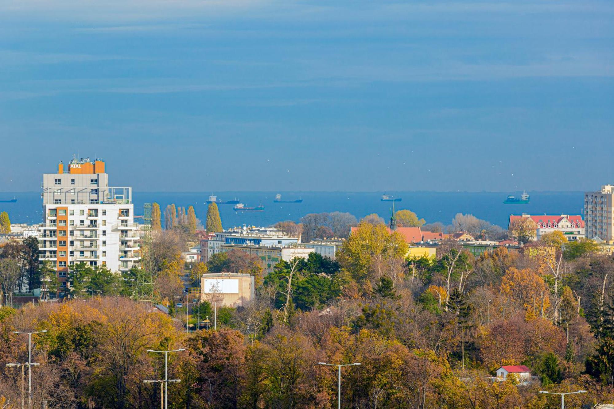 Apartament Z Widokiem Na Morze Obok Parku Millenium W Gdansku By Noclegi Renters Dış mekan fotoğraf