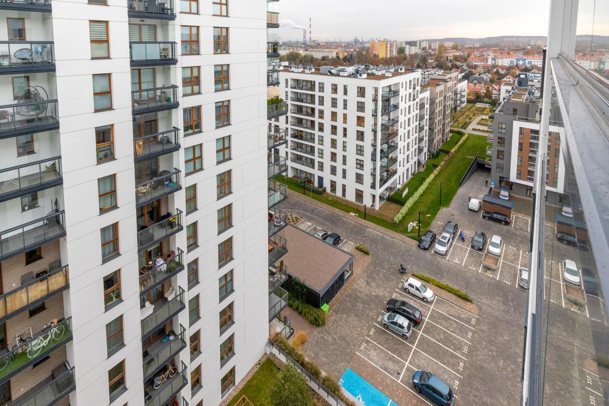 Apartament Z Widokiem Na Morze Obok Parku Millenium W Gdansku By Noclegi Renters Dış mekan fotoğraf