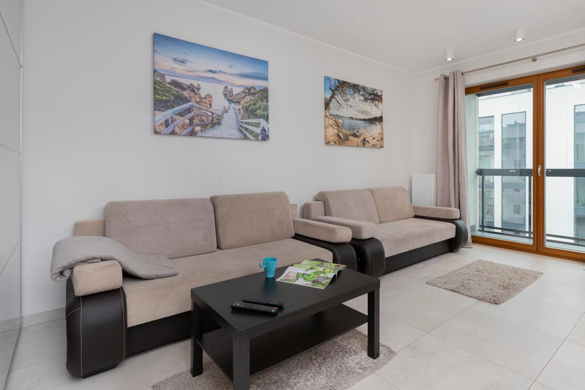 Apartament Z Widokiem Na Morze Obok Parku Millenium W Gdansku By Noclegi Renters Dış mekan fotoğraf