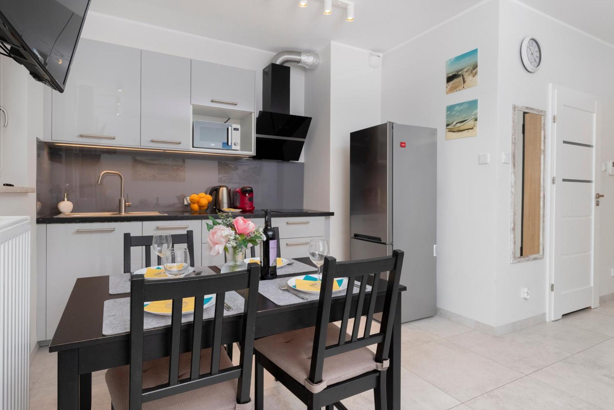 Apartament Z Widokiem Na Morze Obok Parku Millenium W Gdansku By Noclegi Renters Dış mekan fotoğraf